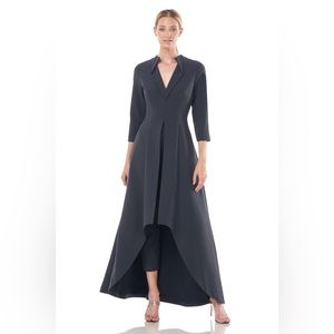 NWT KAY UNGER NEW YORK VALERIE WALKTHRU JUMPSUIT NWT 4